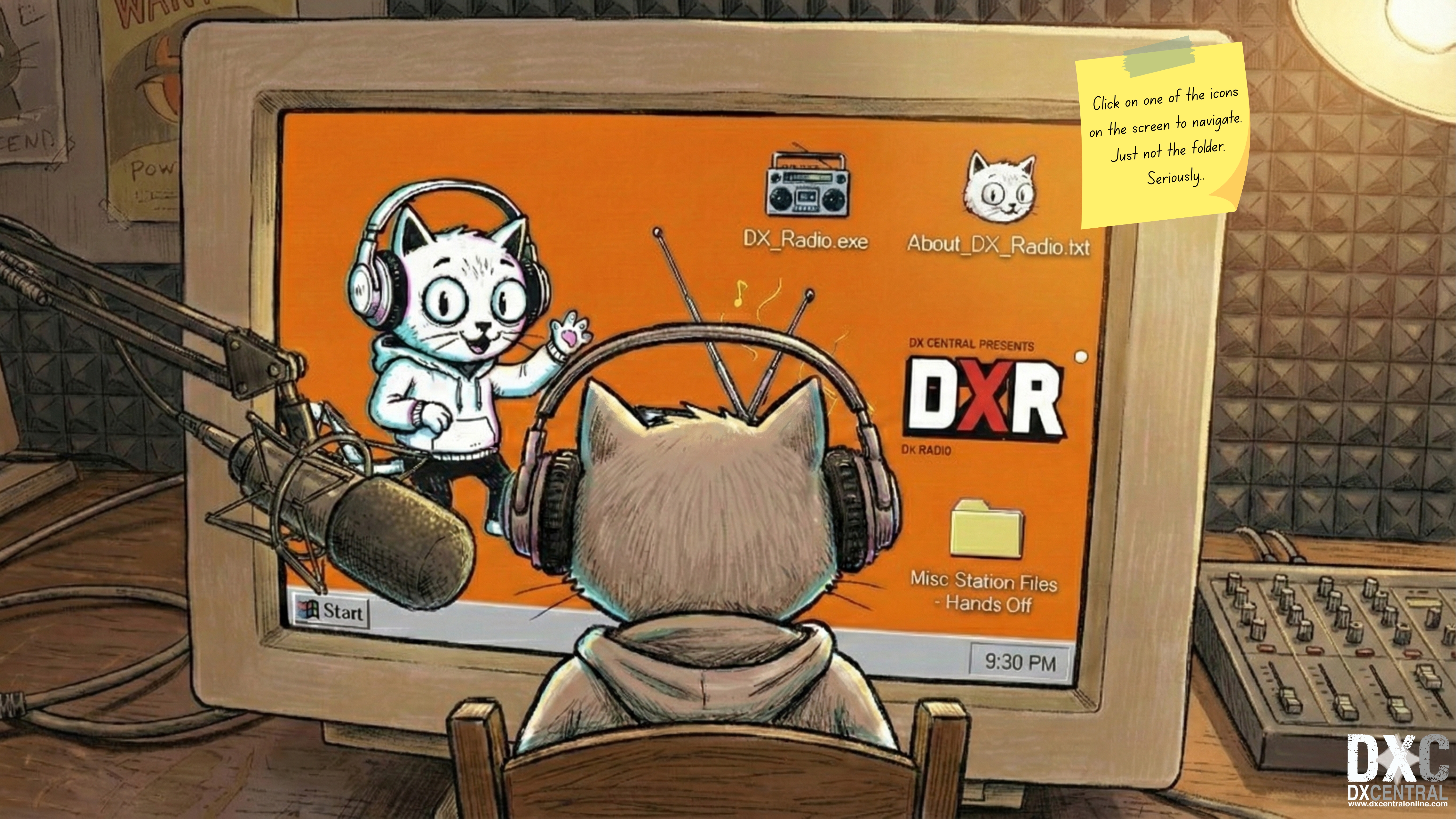 DX Radio Desktop Interface