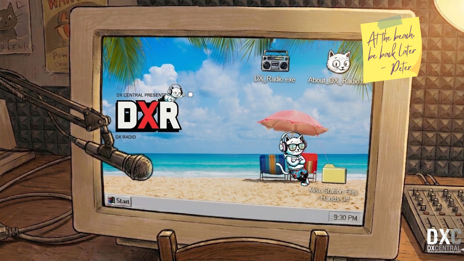 DX Radio Desktop Interface
